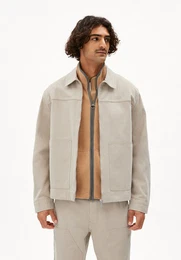 Blouson CONSTAA Herren Overshirt aus Bio-Baumwoll Mix (1-St) Relaxed Fit