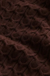 Next Rundhalspullover Regular Fit Strickpullover Dunkelbraun/Braun/Bordeaux/Dunkelrot