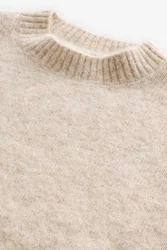 Next Rundhalspullover Signature-Kollektion Beige/Khaki/Braun/Weiß