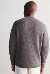 Next Rundhalspullover Signature-Kollektion Grau/Braun/Beige/Dunkelgrau