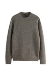 Next Rundhalspullover Signature-Kollektion Grau/Braun/Beige/Dunkelgrau