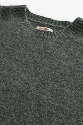 Next Rundhalspullover Signature-Kollektion Dunkelgrün/Grün