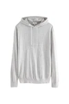 Next Kapuzenpullover Regular Fit Signature Hoodie Hellgrau/Grau/Silber