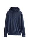 Next Kapuzenpullover Regular Fit Signature Hoodie Dunkelblau/Blau