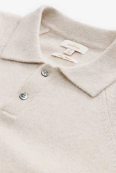 Next Polokragenpullover Regular Fit Signature Khaki/Beige/Braun/Grau/Weiß