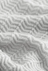 Next Strickpullover Regular Fit Signature Strukturierter Troyer Grau/Hellgrau