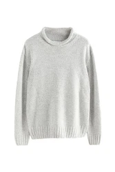 Next Strickpullover mit Tulpenkragen im Regular Fit (1-tlg) 