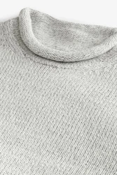 Next Strickpullover mit Tulpenkragen im Regular Fit (1-tlg) 