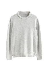 Next Strickpullover mit Tulpenkragen im Regular Fit (1-tlg) 