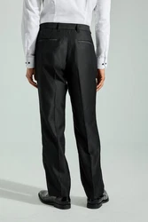 Next Smokinghose Slim Fit Dunkelgrau/Schwarz/Grau/Beige
