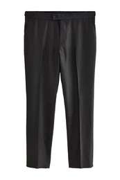 Smokinghose Smokinghose mit Zierband - Slim Fit (1-tlg)