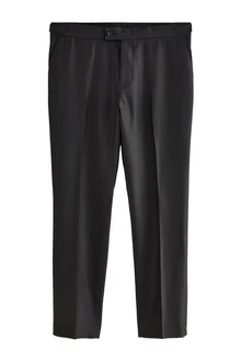 Next Smokinghose Slim Fit Dunkelgrau/Schwarz/Grau/Beige