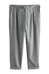Next Anzughose Slim Fit mit Fischgrätstruktur 