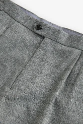 Next Anzughose Slim Fit mit Fischgrätstruktur 