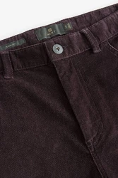 Next 5-Pocket Hose Micro-Chino-Shorts mit 5 Taschen Kombiteil Dunkelrot/Lila/Bordeaux