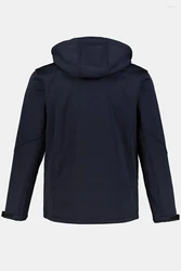 JP1880 Softshelljacke Outdoor wind- wasserabweisend Dunkelblau/Blau