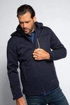 JP1880 Softshelljacke Outdoor wind- wasserabweisend Dunkelblau/Blau