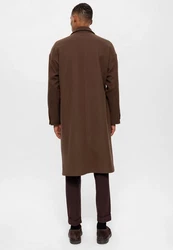 Antioch Wintermantel Bangui Braun/Dunkelbraun/Beige