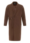 Antioch Wintermantel Bangui Braun/Dunkelbraun/Beige