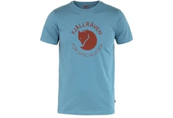 Fjällräven Fox Herren T-Shirt Blau/Hellblau/Rot