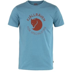 Fjällräven Fox Herren T-Shirt Blau/Hellblau/Rot