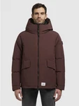 khujo Jacke GERO Dunkelbraun/Braun/Dunkelrot/Rot/Bordeaux