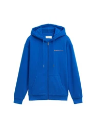 TOM TAILOR Denim Kapuzenjacke mit Reißverschluss 