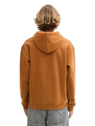 TOM TAILOR DENIM Sweatshirt Braun/Orange/Khaki