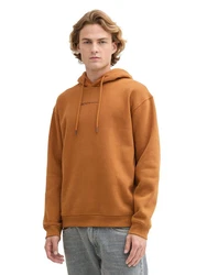 TOM TAILOR DENIM Sweatshirt Braun/Orange/Khaki