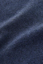 Next Langarm-Poloshirt Slim Fit Dunkelblau/Blau