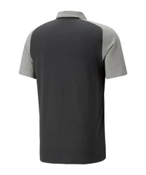 PUMA T-Shirt teamCUP Casuals Poloshirt Dunkelgrau/Grau/Dunkelblau/Hellgrau