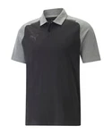 PUMA T-Shirt teamCUP Casuals Poloshirt Dunkelgrau/Grau/Dunkelblau/Hellgrau