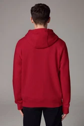 Next Kapuzensweatshirt Premium-Hoodie Rot/Dunkelrot