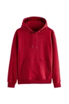 Next Kapuzensweatshirt Premium-Hoodie Rot/Dunkelrot