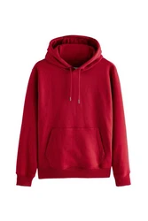 Next Kapuzensweatshirt Premium-Hoodie Rot/Dunkelrot