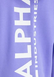 ALPHA INDUSTRIES Sweatshirt Dunkelblau/Lila