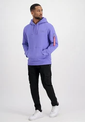 ALPHA INDUSTRIES Sweatshirt Dunkelblau/Lila