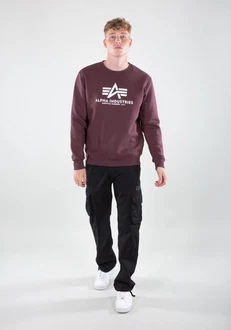 ALPHA INDUSTRIES Sweatshirt Bordeaux/Dunkelrot/Lila