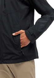 Maier Sports Outdoorjacke Halny rec M Herren Funktionsjacke Schwarz/Grau/Dunkelblau/Dunkelgrau/Braun