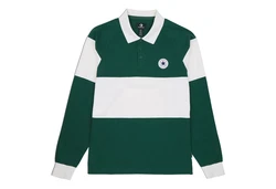 CONVERSE Shirt 'Retro Chuck' MEN'S CONVERSE MARQUIS RETRO RUGBY POLO hellbeige/tanne