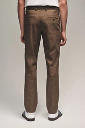 Next Chinohose mit Stretch und Lyocell Khaki/Beige