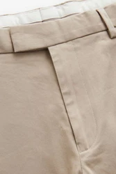 Next Chinohose mit Stretch und Lyocell Khaki/Beige
