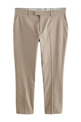 Next Chinohose mit Stretch und Lyocell Khaki/Beige
