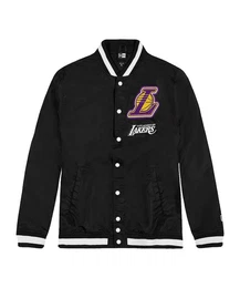 Sweatjacke LA Lakers Logo Varsity Jacke Nylon