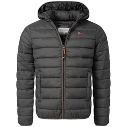 Geographical Norway Winterjacke AMIG Schwarz/Dunkelgrau/Dunkelgrün/Grau