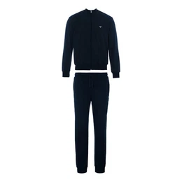 Hausanzug Full Zip & Trousers (2 tlg) mit Markendetails