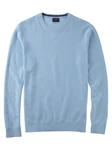 OLYMP Rundhalspullover Strick Casual Hellblau/Blau/Türkis