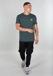 ALPHA INDUSTRIES T-Shirt Grün/Dunkelgrün/Türkis