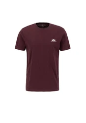 ALPHA INDUSTRIES T-Shirt Bordeaux/Dunkelrot/Lila