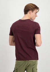 ALPHA INDUSTRIES T-Shirt Bordeaux/Dunkelrot/Lila